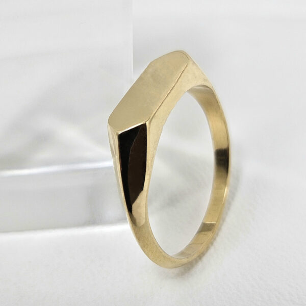 Anillo Sello Rectangular