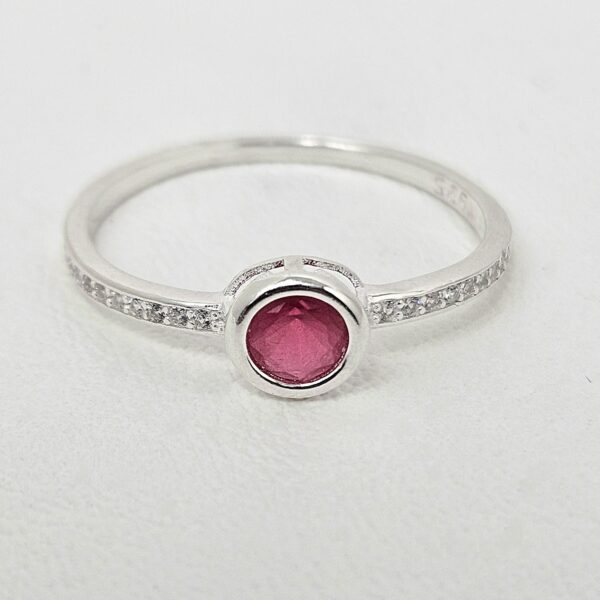 Anillo Rosa con Piedras - Imagen 2