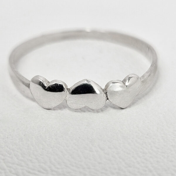 Anillo Corazones Liso - Imagen 2